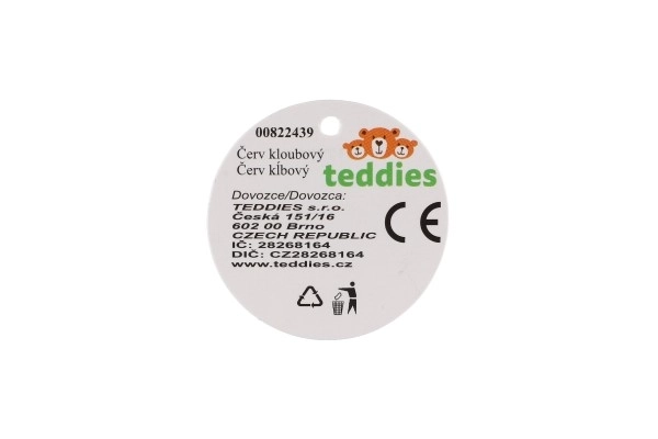 Kloubová dřevěná housenka 16 cm
