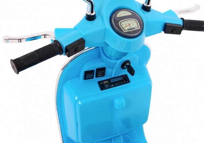 Vozidlo Vespa Scooter Blue