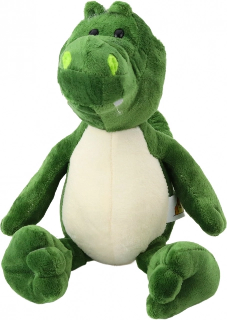 Plyšový krokodýl zelený 25 cm