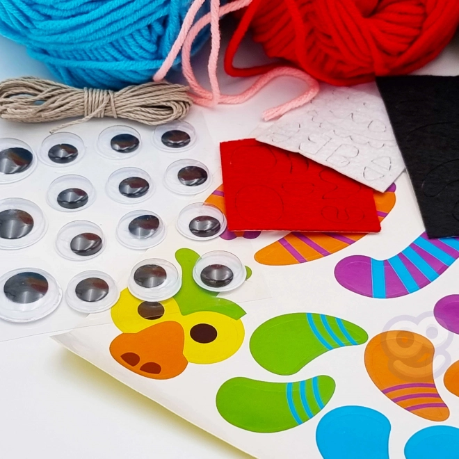 Kreativní sada na výrobu monster pompons - Woopie Art&Fun