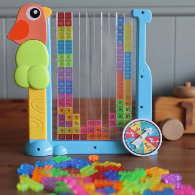 WOOPIE Vzdělávací hra Tetris Barevné Kostky