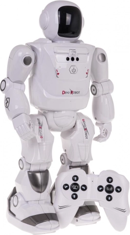mega robot na dálkové ovládání – bílý