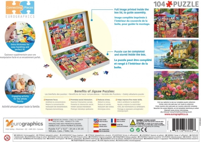 Eurographics Puzzle Den na farmářském trhu 104 dílků
