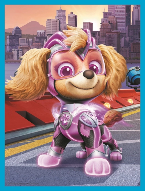 Puzzle MAXI oboustranné 2x10 dílků Hrdinští psi Tlapková patrola/Paw patrol v krab. 40x27x6cm 24m+