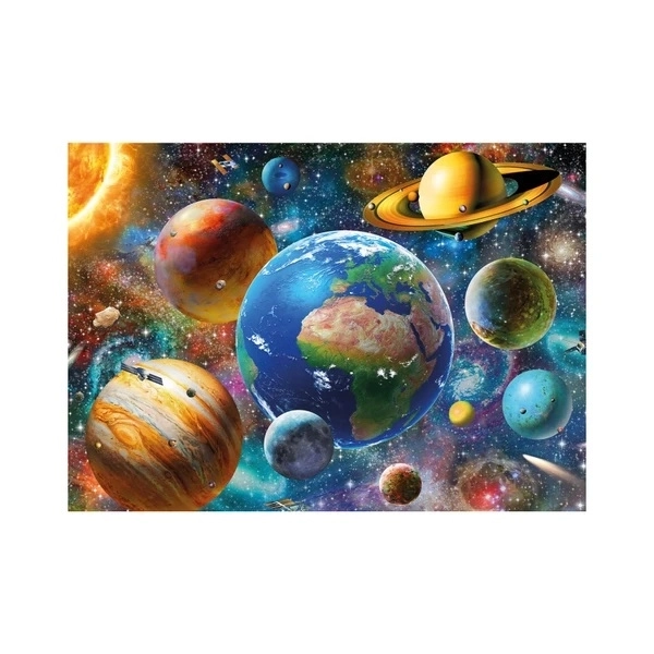 DINO Svítící puzzle Planety 1000 dílků