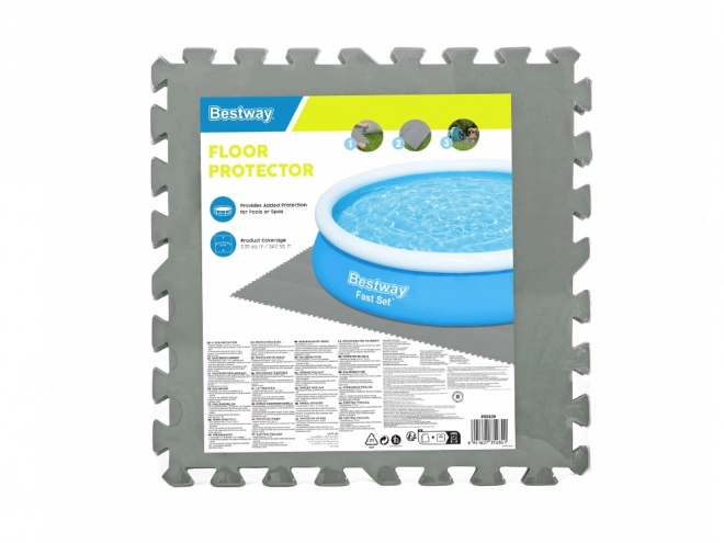 Bestway pěnová podložka pod bazén šedá