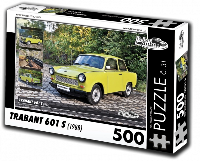 Puzzle Retro Auta Trabant 601 S