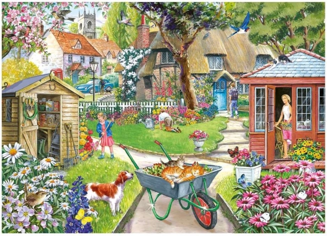 Puzzle Rozkvetlá krása 1000 dílků
