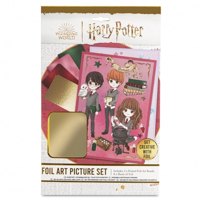 Kreativní sada fóliových obrázků Harry Potter