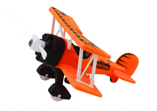 Aeroplane Avionette Přepravní klec pro domácí mazlíčky Lion Spin Orange