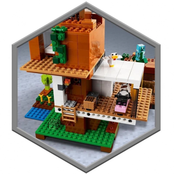 LEGO Minecraft moderní domek na stromě
