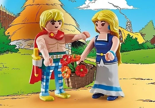 Set Asterix Tragikomik a Falbala