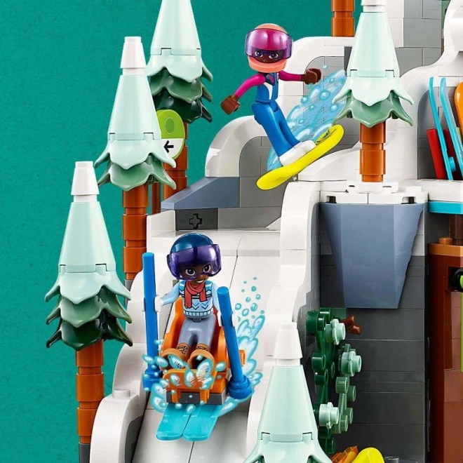 LEGO Friends Lyžařský svah a kavárna