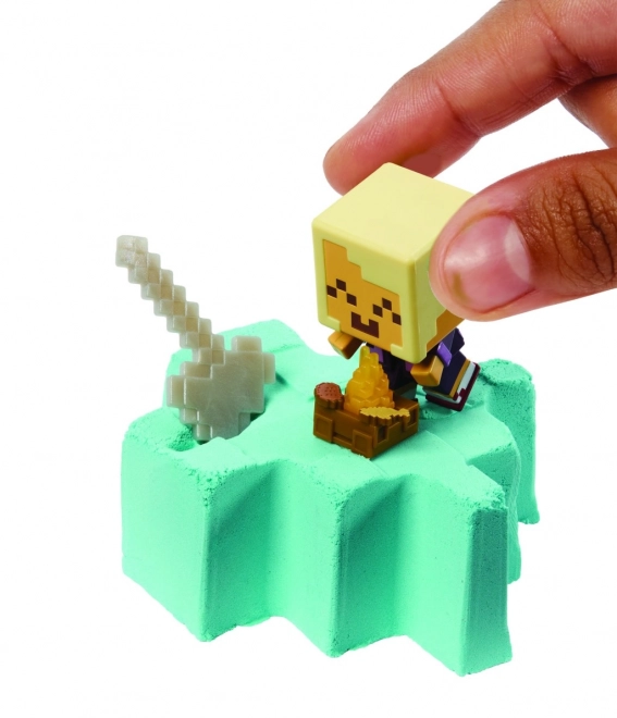 Mini figurka Minecraft těžba