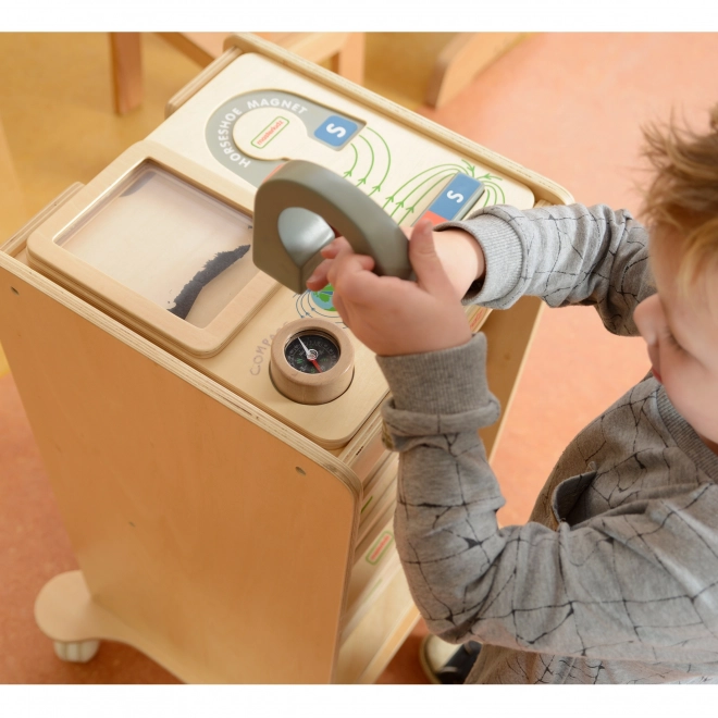 Masterkidz magnetická vzdělávací tabule kompas Montessori