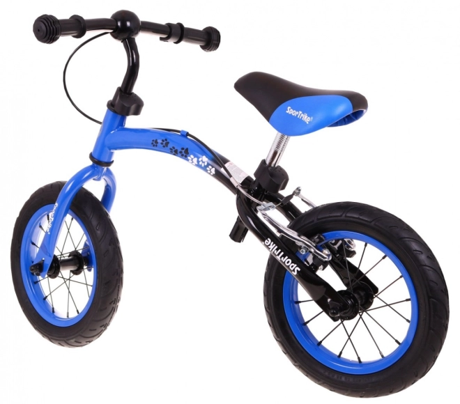 Dětské krosové kolo Boomerang SporTrike + variabilní uspořádání rámu – Modré 