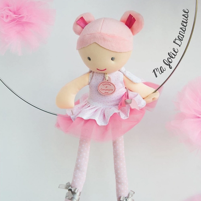 Doudou Jolijou Panenka baletka Lily Rose 36 cm