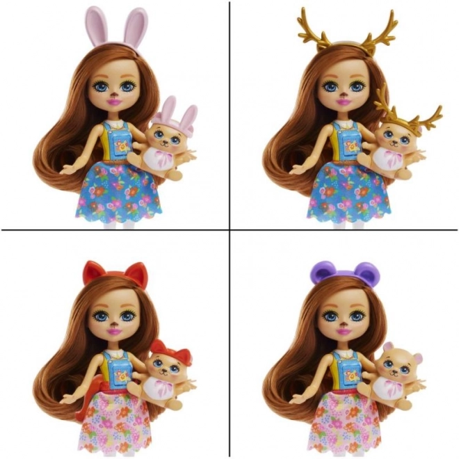 Domeček pro panenky Enchantimals Friendship house s nábytkem a doplňky