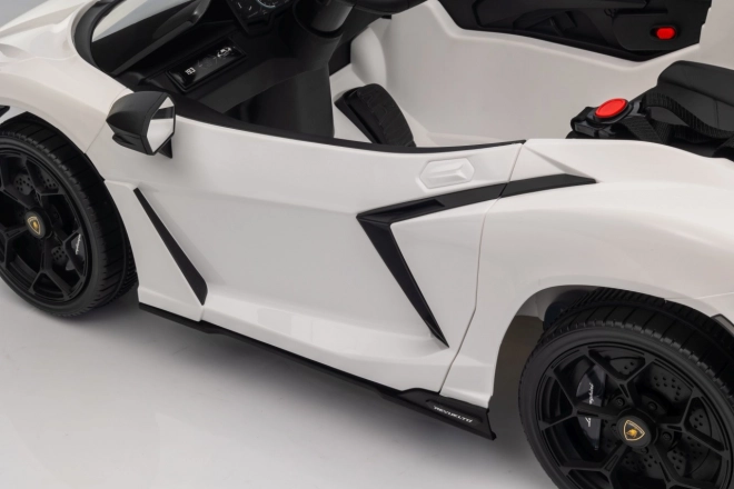 Dětský elektrický vůz Lamborghini Revuelto bílý