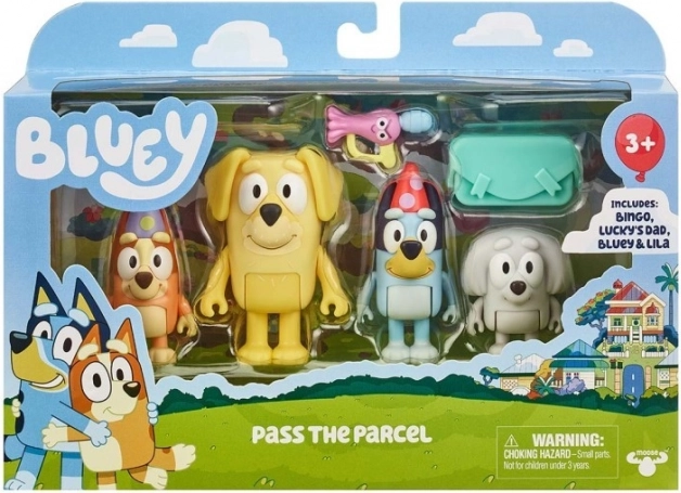 Sada figurek Bluey 4-pack