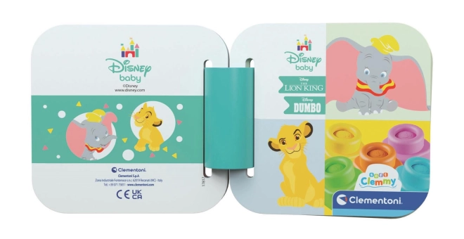 Soft Clemmy Hrací sada s knížkou Disney Simba a Dumbo