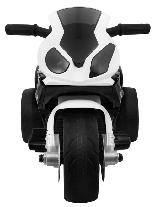 BMW S1000 RR Mini motorka na baterie + 3 kola + zvuky + LED dioda – Černá