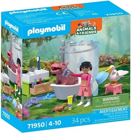 Playmobil Animals & Friends – zvířátka ve vaně