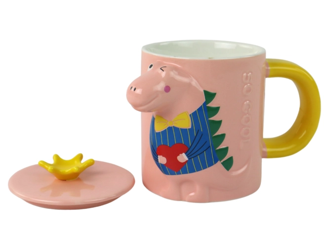 Hravý 3D motiv dinosaura