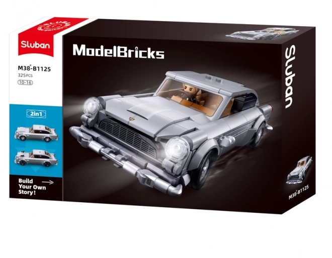 Sluban ModelBricks auto tajného agenta