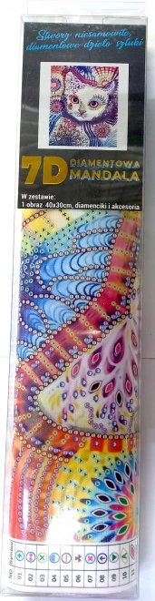 Norimpex Diamantové malování 7D Kočičí pohled 30x40cm