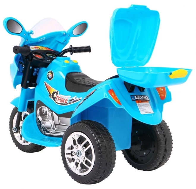 Tricicletă BJX-088 motocicletă electrică + sunete + lumini – Modrá