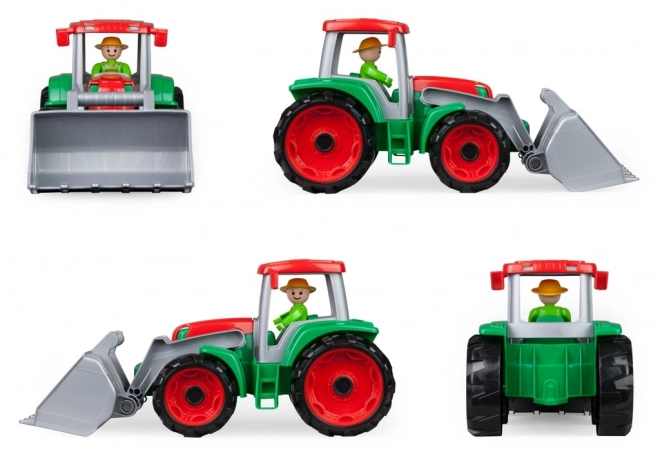 Barevný traktor s lžící