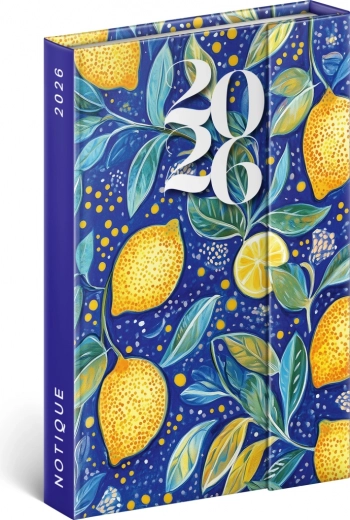 Týdenní magnetický diář Citrony 2026