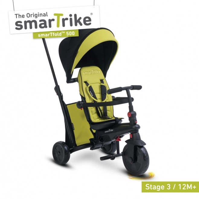 Tříkolka Smart Trike 7 v 1 Smartfold 500 zelená