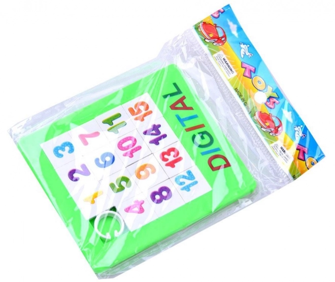 Posuvné puzzle Čísla 4x4 1ks (mix)