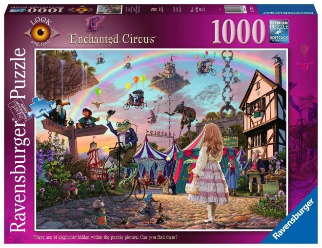 Puzzle 1000 dílků - Kouzelný cirkus