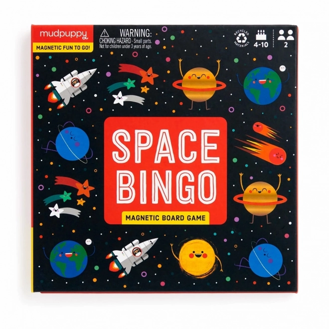 Mudpuppy magnetická hra Vesmírné bingo