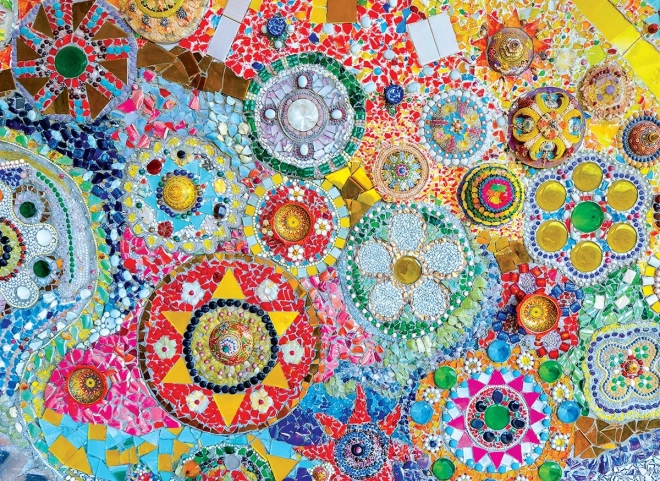Puzzle Thajská mozaika 1000 dílků EUROGRAPHICS