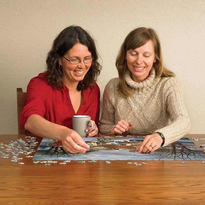 COBBLE HILL Puzzle Vzpomínka na Vánoce 1000 dílků