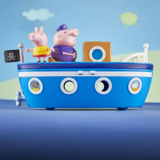 Prasátko Peppa dědečkův parník