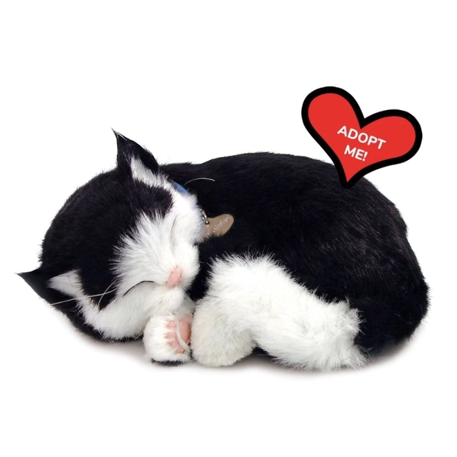 Interaktivní hračka Perfect Petzzz černobílá kočka