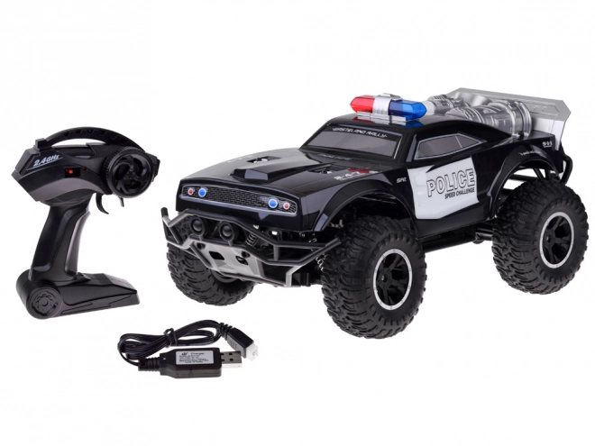 Zdalně řízený monster truck Policie