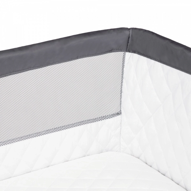 LIONELO Postýlka Theo 3v1 Dark Grey