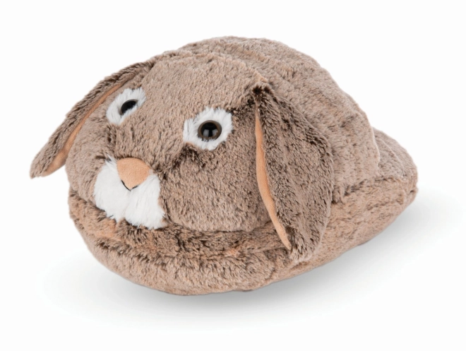 Hřejivý plyšový pantofel králík