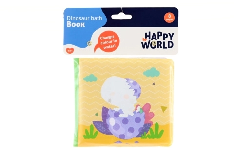 Knížka do vody měnící barvu Happy World