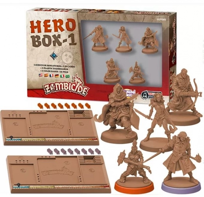 Zombicide: Black Plague - Rozšíření Hero Box 1