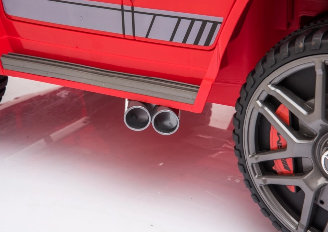 Dětské auto na akumulátor Mercedes G63 červené
