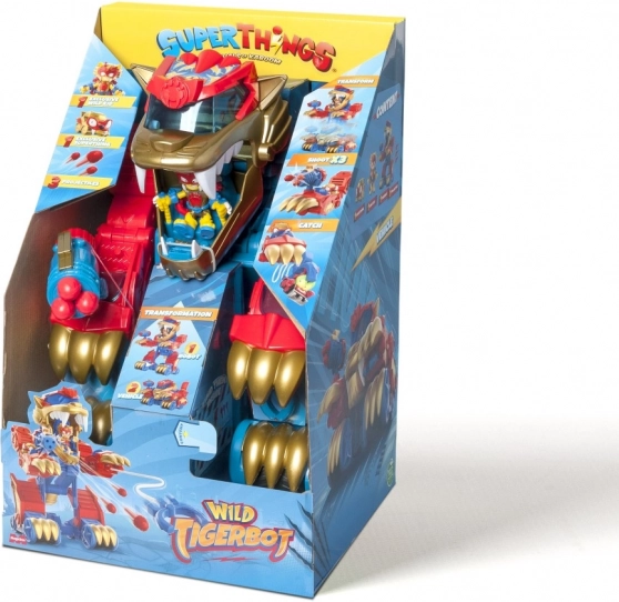 Herní sada SuperThings Wild Tigerbot