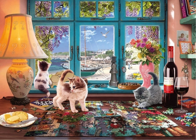 Schmidt puzzle Stůl milovníka 1000 dílků