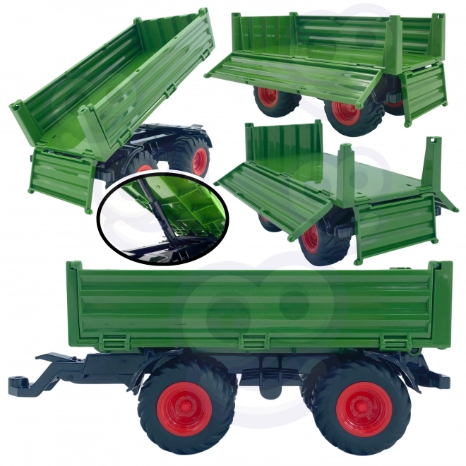 Mini farma traktor se zvířátky a nástroji od Woopie